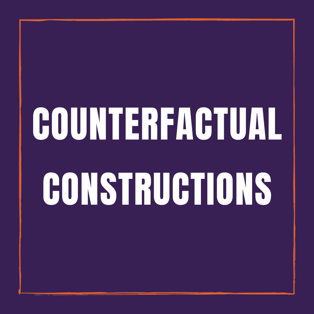 Counterfactual Constructions in Hindi