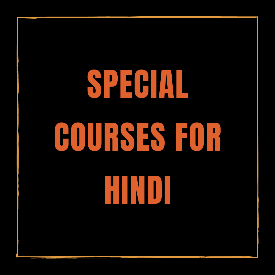 Hindi Courses for intermediate and advanced leaners