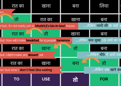 'तो'/'toh' in Hindi